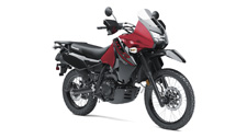New 2017 KAWASAKI KLR 650 CANDY PERSIMMON RED THE RUGGED AND TOUGH KAWASAKI KLR650 MOTORCYCLE IS BUILT FOR ADVENTURE. RIDERS WILL BENEFIT FROM THE KLR650’S PHENOMENAL FUEL RANGE AND DUAL-PURPOSE CAPABILITIES ON PAVEMENT OR OFF-ROAD.